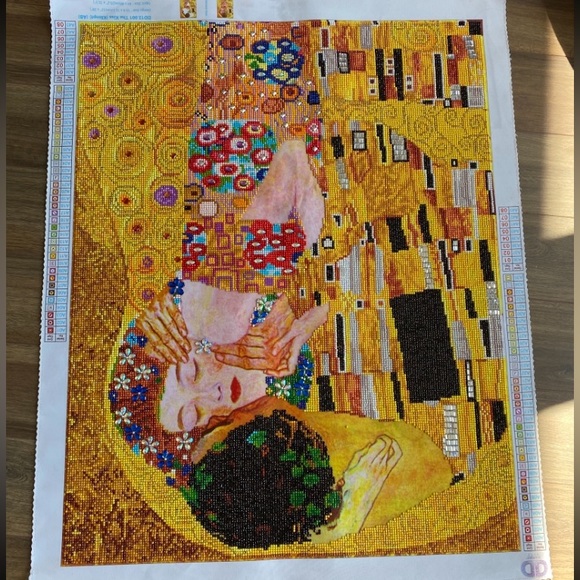 The Kiss (paint by diamonds). - Picture 3 of 5